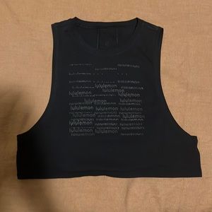 Lululemon Muscle Tank Cropped